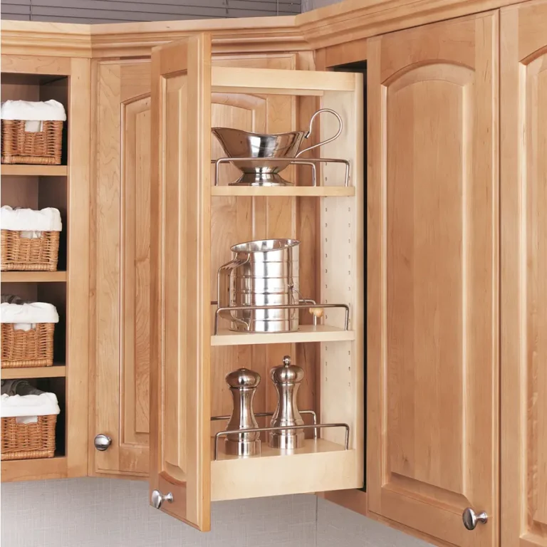 Wall Spice Rack Wood